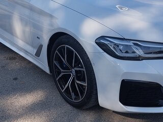 2021 BMW 5 серии 530i VII (G30/G31/G38) Рестайлинг, белый, 5600000 рублей, вид 4