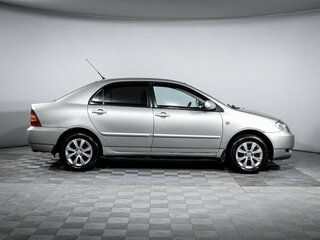 2004 Toyota Corolla IX (E120, E130) Рестайлинг, серебристый, 340000 рублей, вид 4