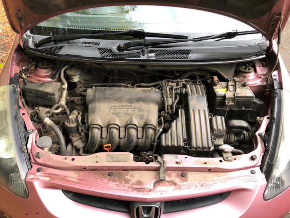 2002 Honda Fit I, розовый, 360000 рублей - вид 27