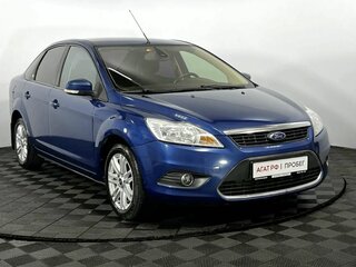 2008 Ford Focus II Рестайлинг, синий, 610000 рублей, вид 4