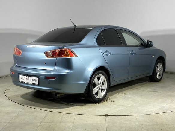 2008 Mitsubishi Lancer X, серый, 600000 рублей - вид 6
