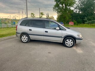 2002 Opel Zafira A, серебристый, 255000 рублей, вид 4