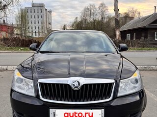 2009 Skoda Octavia II (A5) Рестайлинг, чёрный, 600000 рублей, вид 1