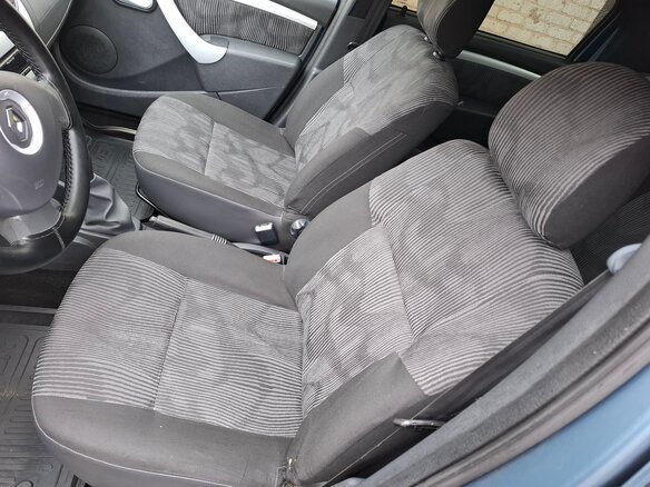 2010 Renault Logan I Рестайлинг, синий, 385000 рублей - вид 11