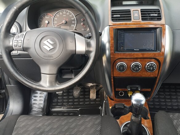 2007 Suzuki SX4 I (Classic), чёрный - вид 14