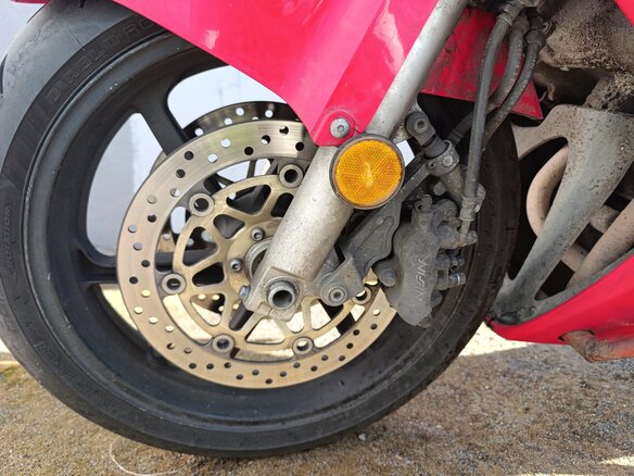 2001 Honda VFR 800, красный, 465000 рублей - вид 8