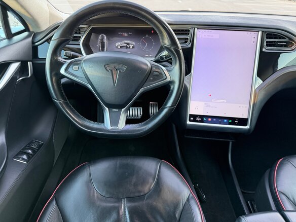 2012 Tesla Model S P85 I, серый - вид 18