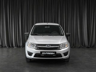 2015 Lada (ВАЗ) Granta I, серебристый, 379000 рублей, вид 3