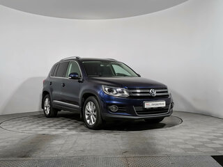 2012 Volkswagen Tiguan I Рестайлинг, синий, 1319000 рублей, вид 3