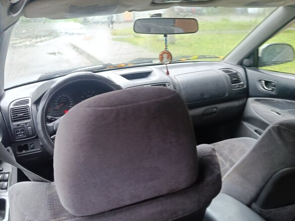 2002 Mitsubishi Galant VIII Рестайлинг, серебристый, 150000 рублей - вид 16