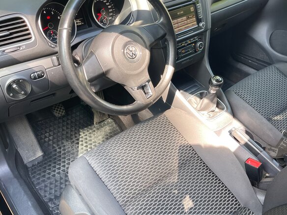 2012 Volkswagen Golf VI, чёрный, 825000 рублей - вид 14