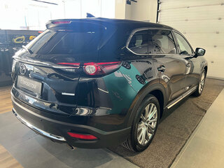 2022 Mazda CX-9 II Рестайлинг, чёрный, 3890000 рублей, вид 4