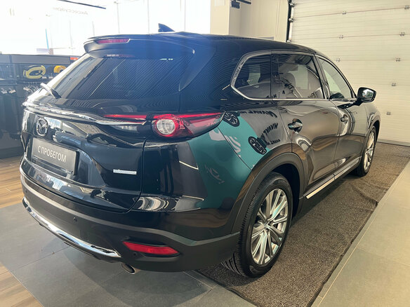 2022 Mazda CX-9 II Рестайлинг, чёрный, 3890000 рублей - вид 3