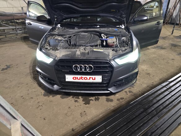 2017 Audi A6 IV (C7) Рестайлинг, серый, 2890000 рублей - вид 2