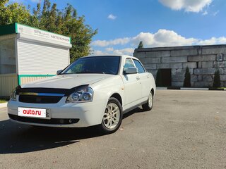 2009 Lada (ВАЗ) Priora I, белый, 200000 рублей, вид 1