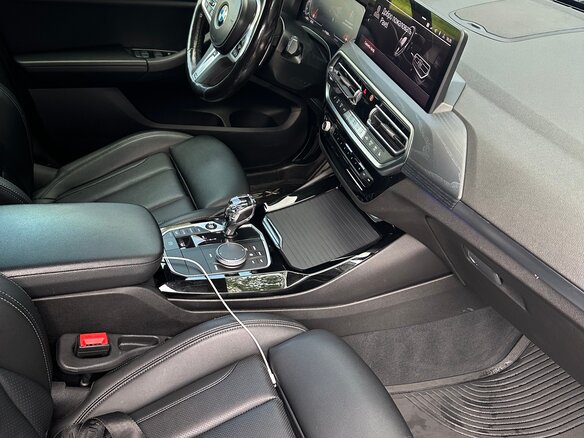 2022 BMW X3 30i xDrive III (G01) Рестайлинг, синий - вид 5