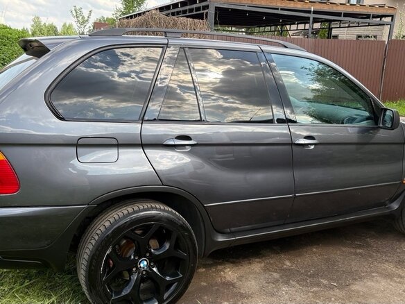 2003 BMW X5 3.0i I (E53), серый - вид 10