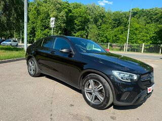 2020 Mercedes-Benz GLC Coupe 220 d I (C253) Рестайлинг, чёрный, 3500000 рублей, вид 2