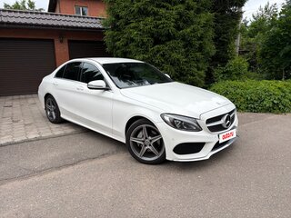 2017 Mercedes-Benz C-Класс 200 9G-TRONIC IV (W205), белый, 2350000 рублей, вид 4