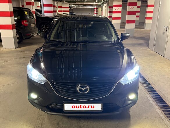 2014 Mazda 6 III (GJ), чёрный, 1750000 рублей - вид 1