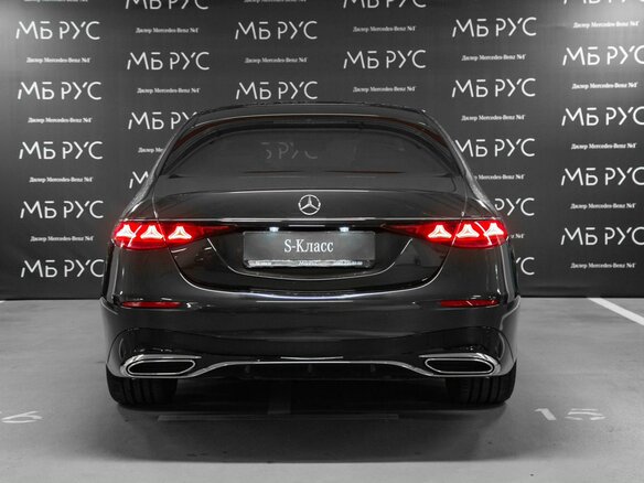 2026 Mercedes-Benz S-Класс 450 d Long 4MATIC VII (W223) Рестайлинг, серый - вид 5