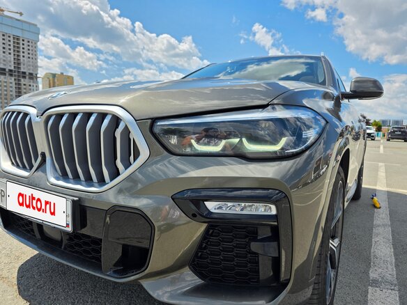 2020 BMW X6 30d III (G06), зелёный, 7980000 рублей - вид 23