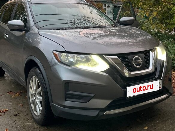 2017 Nissan Rogue II Рестайлинг, серый, 1750000 рублей - вид 12