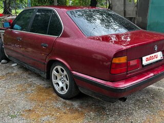 1992 BMW 5 серии 520i III (E34), красный, 250000 рублей, вид 4