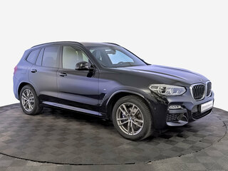 2018 BMW X3 30i xDrive III (G01), чёрный, 4250000 рублей, вид 3