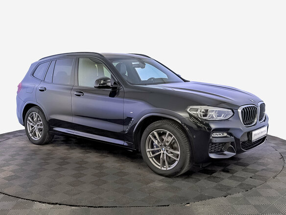 2018 BMW X3 30i xDrive III (G01), чёрный - вид 2