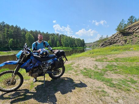 2003 Suzuki DR-Z 400, синий, 450000 рублей, вид 4