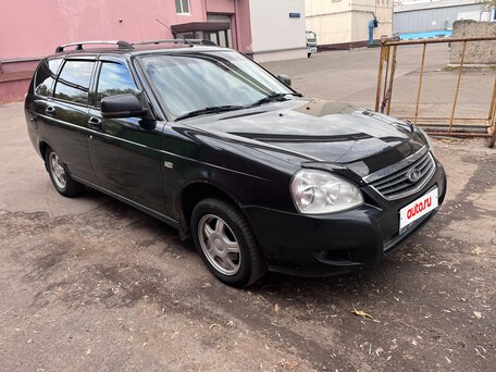 2011 Lada (ВАЗ) Priora I, чёрный, 320000 рублей, вид 3