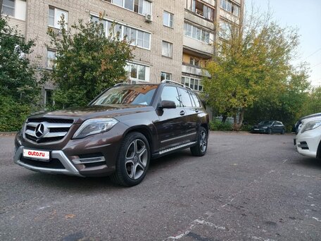 2013 Mercedes-Benz GLK-Класс 300 I (X204) Рестайлинг, коричневый, 2049000 рублей, вид 3