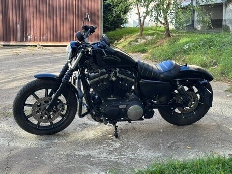 2021 Harley-Davidson Sportster 883, чёрный, 800000 рублей, вид 2