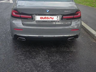 2021 BMW 5 серии 520i VII (G30/G31/G38) Рестайлинг, серый, 3500000 рублей, вид 3