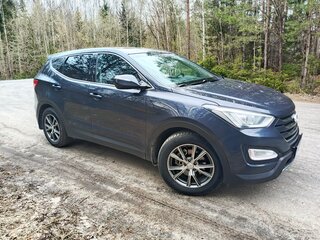 2013 Hyundai Santa Fe III, синий, 1699000 рублей, вид 3