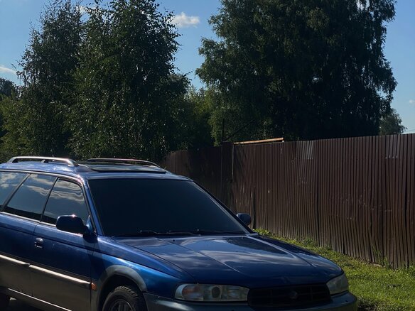 1997 Subaru Outback I, синий