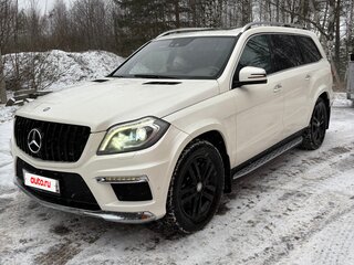 2013 Mercedes-Benz GL-Класс 500 II (X166), белый, 2650000 рублей, вид 1