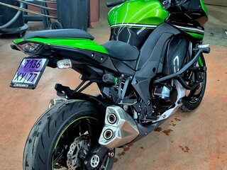 2015 Kawasaki Z 1000SX, зелёный, 740000 рублей, вид 4