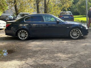 2008 BMW 5 серии 520d V (E60/E61) Рестайлинг, синий, 900000 рублей, вид 5