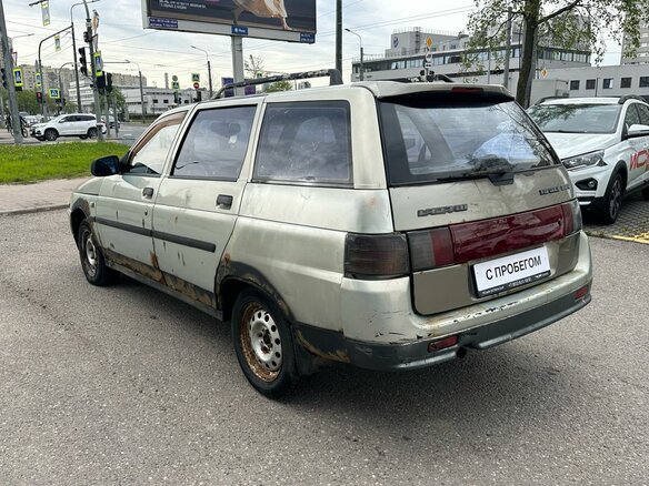 2002 Lada (ВАЗ) 2111, зелёный - вид 4
