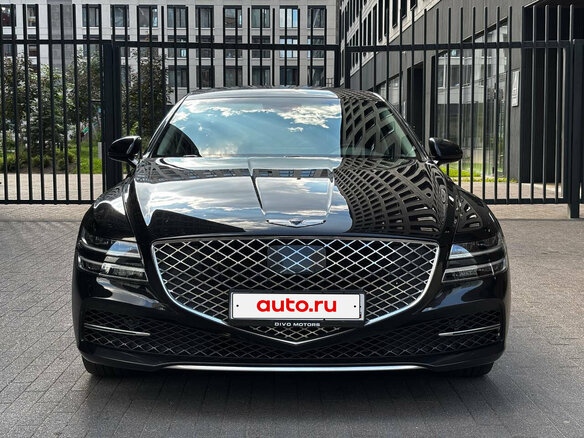 2021 Genesis G80 II, чёрный, 3700000 рублей - вид 1
