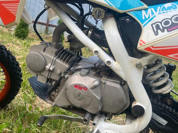 2019 Kayo Evolution YX125EM, белый - вид 6