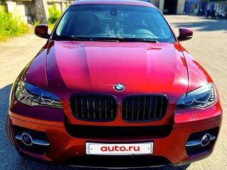 2009 BMW X6 35i 6-speed I (E71), красный, 2000000 рублей, вид 5