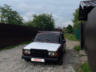 2002 Lada (ВАЗ) 2107, фиолетовый, 74000 рублей, вид 1