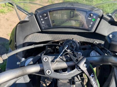 2011 Kawasaki ER-4F (Ninja 400R), чёрный, 400000 рублей, вид 3