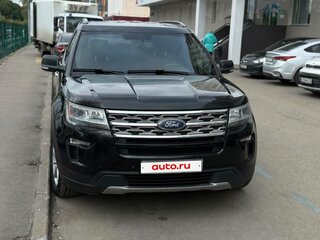 2018 Ford Explorer V Рестайлинг 2, чёрный, 2290000 рублей, вид 1