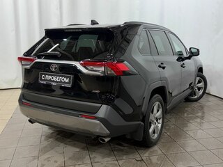 2021 Toyota RAV4 V (XA50), чёрный, 2950000 рублей, вид 4