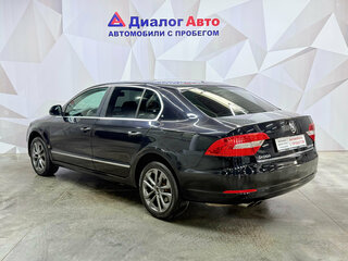 2014 Skoda Superb DSG II Рестайлинг, чёрный, 800000 рублей, вид 4
