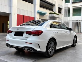 2022 Mercedes-Benz A-Класс 180 Long IV (W177) Рестайлинг, белый, 2178000 рублей, вид 4